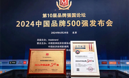 【逐梦新时代，品牌赢未来】哈药品牌荣登中国品牌500强